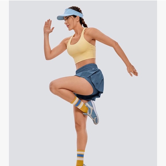 CRZ YOGA 2 in 1 Flowy Running Shorts- Stelindigo - Picture 6 of 6